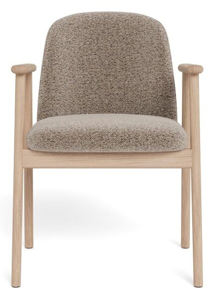 Scaun dining Leo, Alb, 80.5x55.5x57 cm