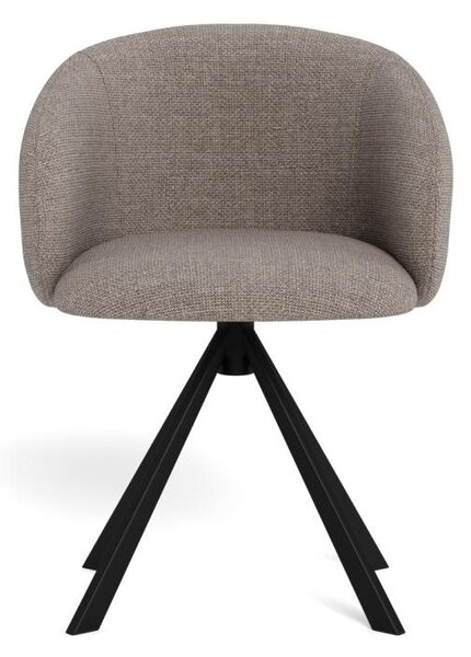 Scaun dining Eleanor, Gri, 79x56x55 cm