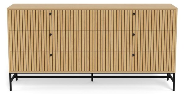 Comoda Albany, Natural, 80.4x157.9x40 cm