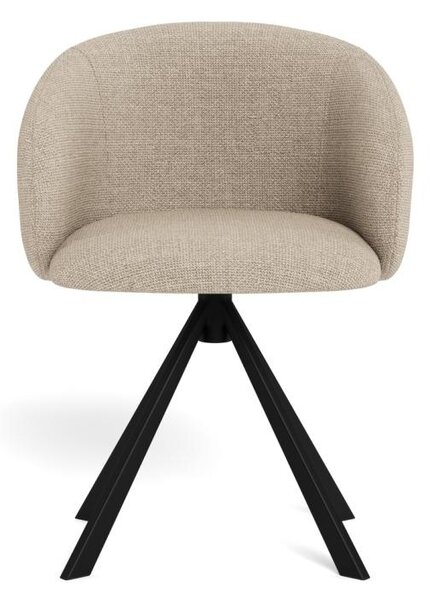 Scaun dining Eleanor, Bej, 79x56x55 cm