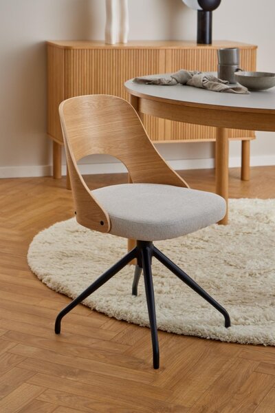 Scaun dining Lucy, Bej, 79x48x53 cm