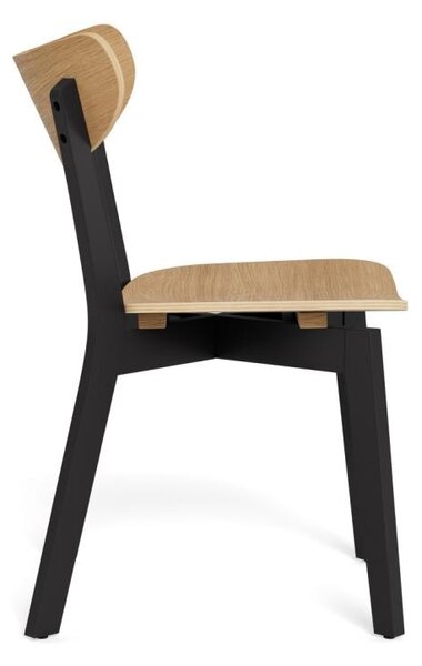 Scaun dining Roxby V2, Natural, 79.5x45x55 cm