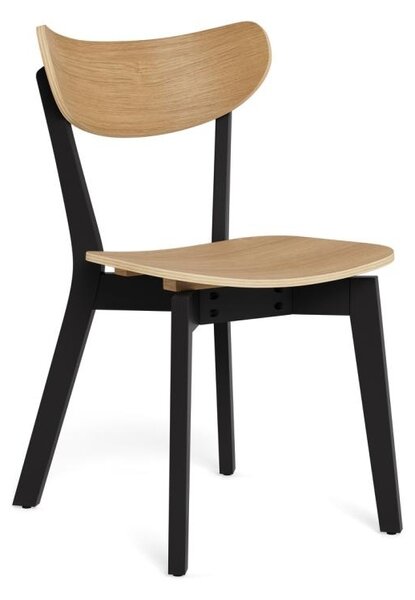 Scaun dining Roxby V2, Natural, 79.5x45x55 cm