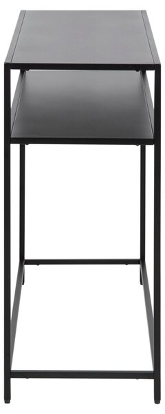 Consola Newcastle, Negru, 79x100x35 cm
