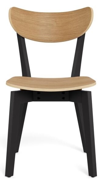 Scaun dining Roxby V2, Natural, 79.5x45x55 cm