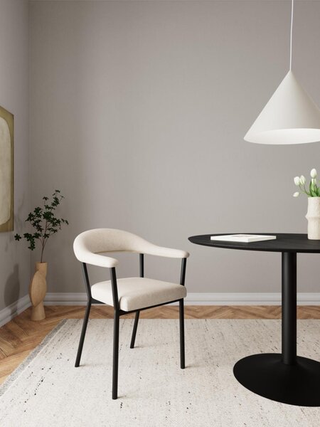 Scaun dining Vivi, Maro, 78x56x53 cm
