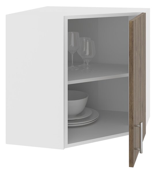Corp haaus Karo, Stejar Bronz/Alb, 60 x 60 x 60 cm