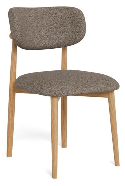 Scaun dining Absalon, Gri, 79.5x45.5x51.5 cm