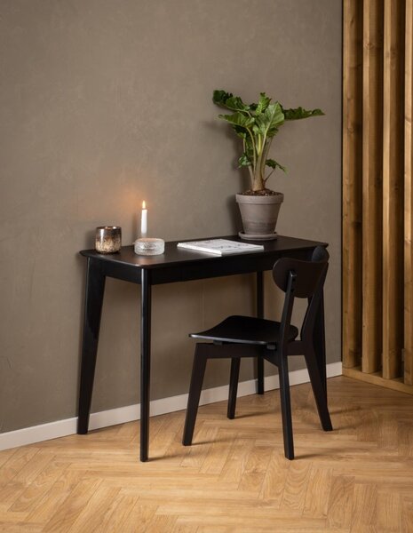 Scaun dining Roxby, Negru, 79.5x45x55 cm