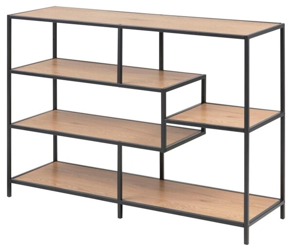 Biblioteca Seaford V1, Natural, 78x114x35 cm