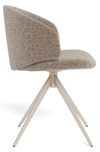 Scaun dining Ella, Gri, 78x53x54 cm