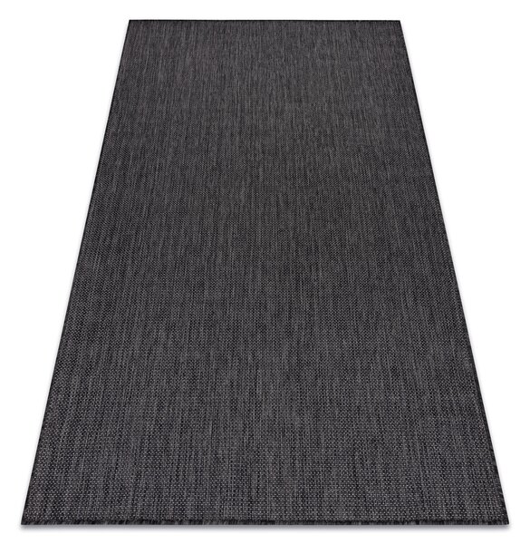 Covor SISAL SION A5165A Melanj țesute plate negru