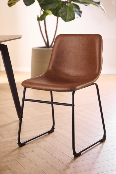 Scaun dining I_Oregon, Maro, 78.5x48x56 cm