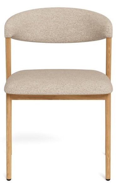 Scaun dining Larry, Bej, 78.5x53.5x53 cm