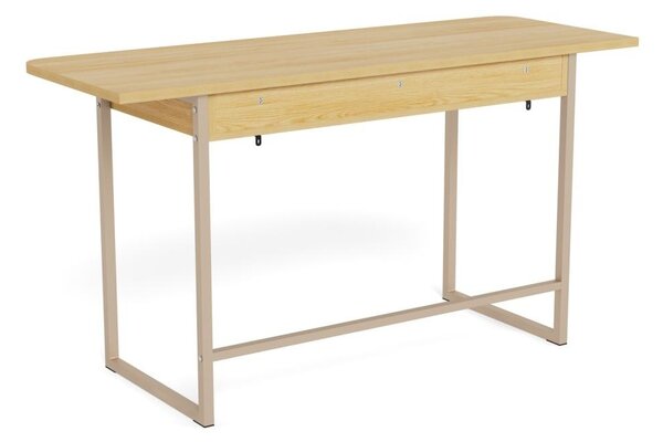 Consola Darlington, Natural, 77x140x40 cm