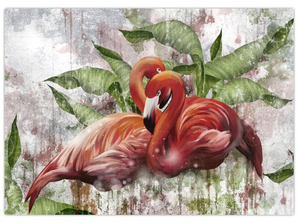 Tablou - Flamingo (70x50 cm)