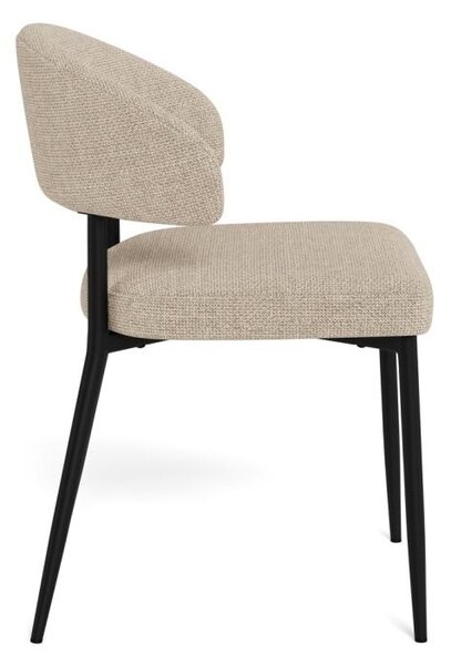 Scaun dining Edina, Bej, 77x56x55 cm