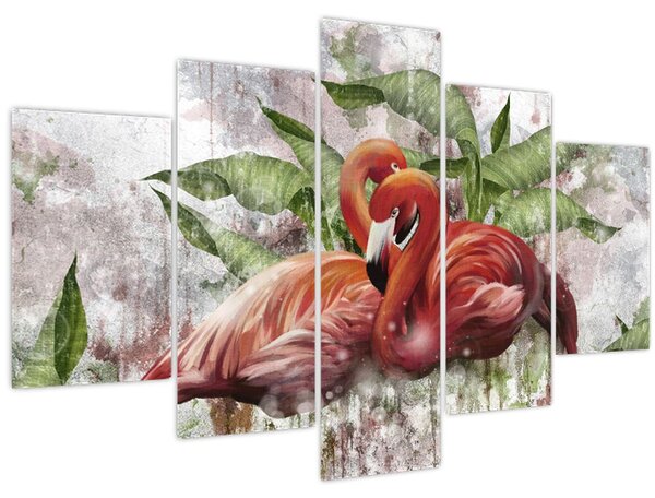 Tablou - Flamingo (150x105 cm)