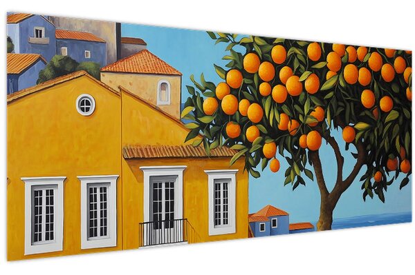 Tablou - Portocal (120x50 cm)