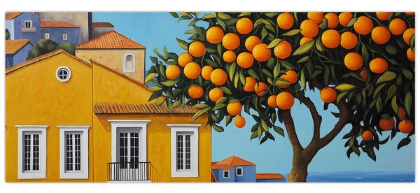 Tablou - Portocal (120x50 cm)