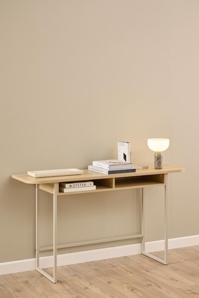Consola Darlington, Natural, 77x140x40 cm