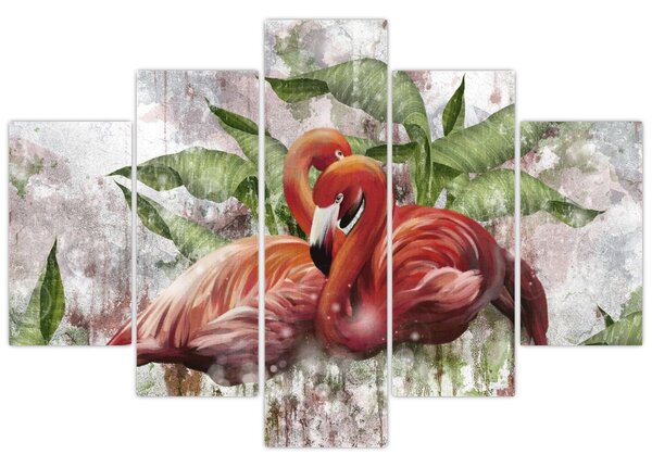 Tablou - Flamingo (150x105 cm)
