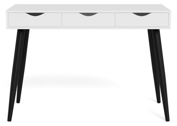 Birou Neptun, Negru mat, 77.1x110x50 cm