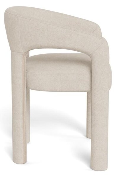 Scaun dining Cole, Bej, 76x58x55 cm