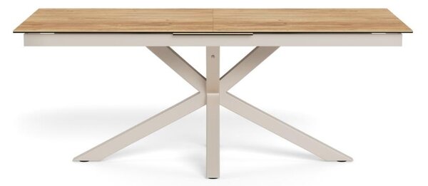 Masa dining Heaven V1, Natural, 76x240x100 cm