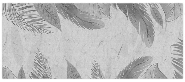 Tablou - Frunze (120x50 cm)