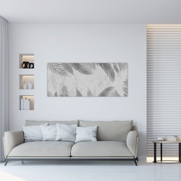 Tablou - Frunze (120x50 cm)