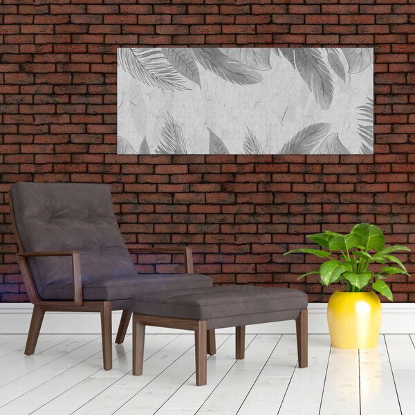 Tablou - Frunze (120x50 cm)
