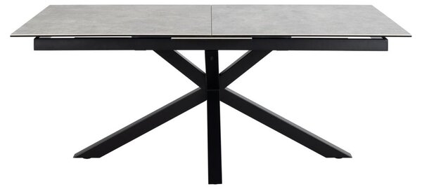 Masa dining Heaven, Gri, 76x240x100 cm