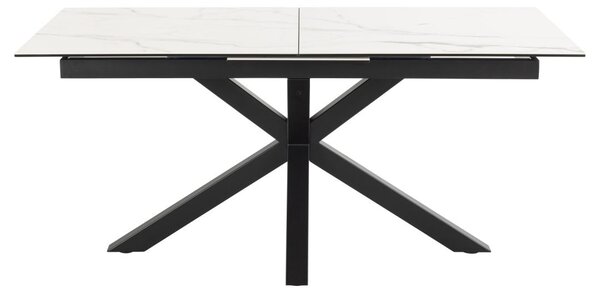 Masa dining Heaven, Alb, 76x210x90 cm