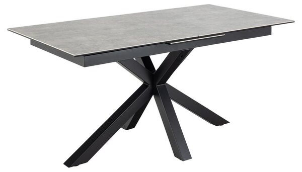 Masa dining Heaven, Gri, 76x210x90 cm