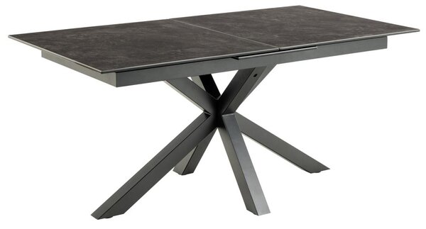 Masa dining Heaven, Negru, 76x210x90 cm