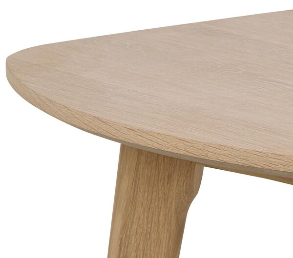 Masa dining Marte, Alb, 76x180x102 cm