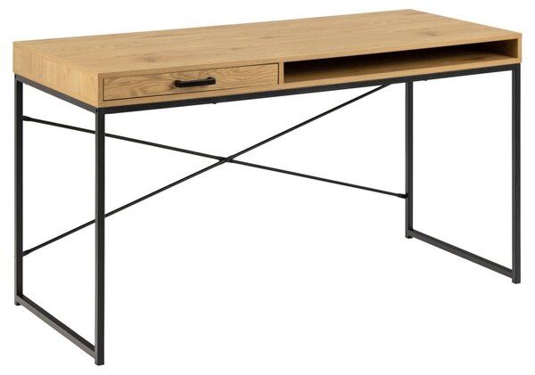 Birou Seaford, Natural, 76x140x58 cm