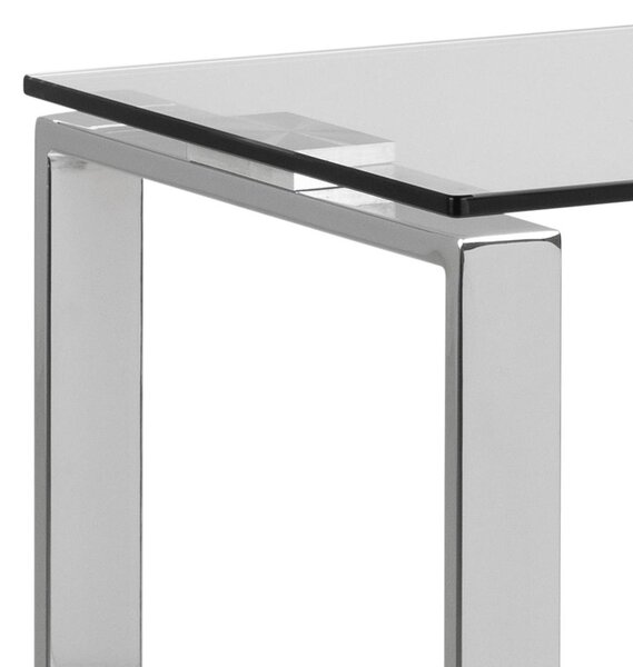 Consola Katrine, Transparent, 76x110x40 cm
