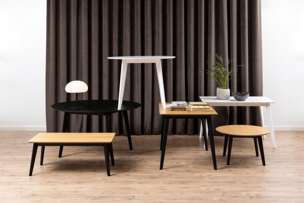 Masa dining Roxby V1, Natural, 76x120x80 cm