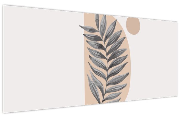 Tablou - Foaie ilustrată N⁰1 (120x50 cm)