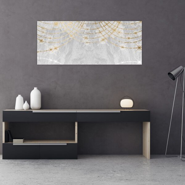 Tablou - Design beton (120x50 cm)
