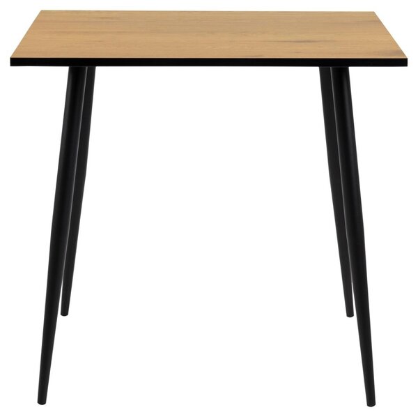 Masa dining Wilma, Natural, 75x80x80 cm