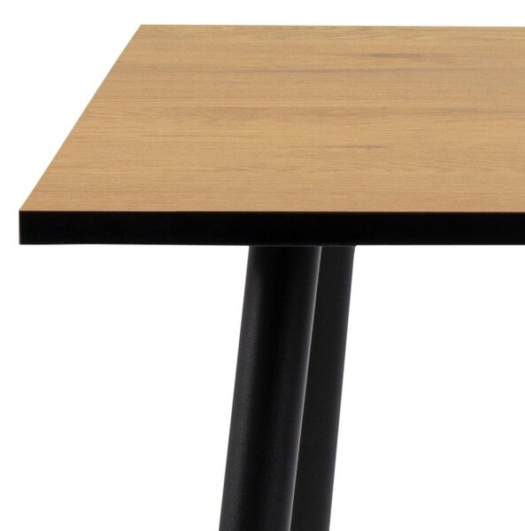 Masa dining Wilma, Natural, 75x80x80 cm