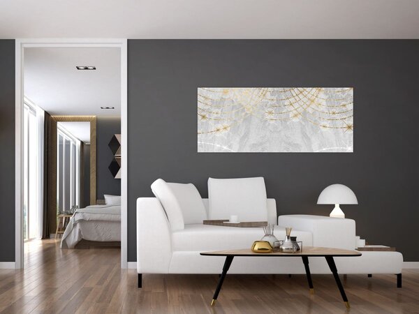 Tablou - Design beton (120x50 cm)