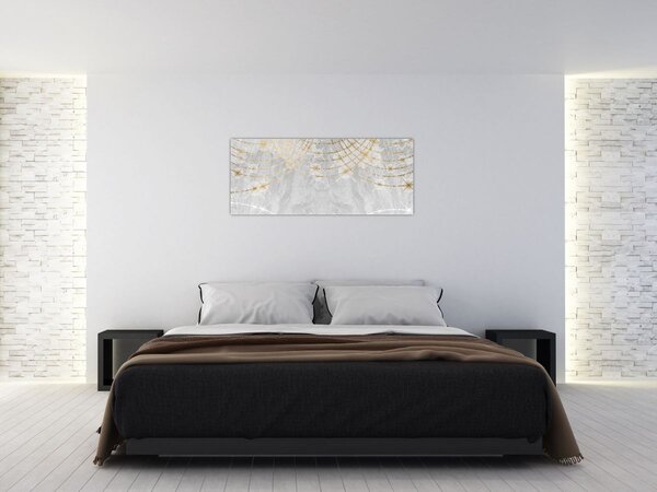 Tablou - Design beton (120x50 cm)
