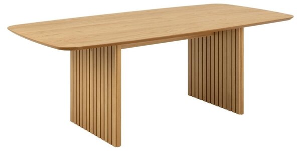 Masa dining Christo, Natural, 75x220x105 cm