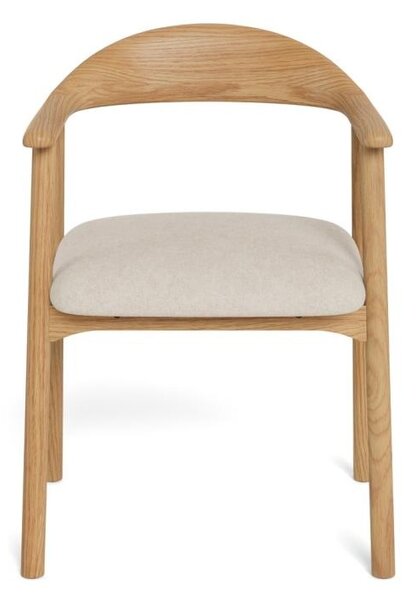 Scaun dining Addi, Bej, 75x56.8x52.5 cm