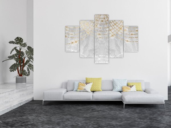 Tablou - Design beton (150x105 cm)