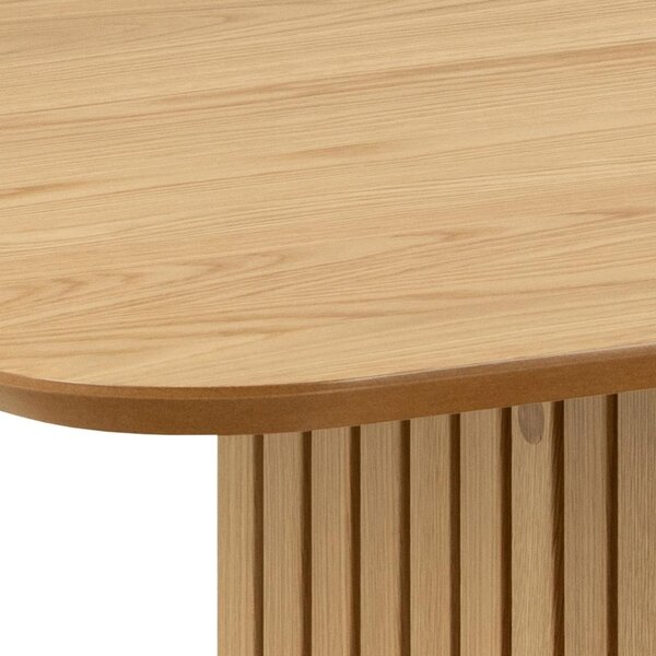 Masa dining Christo, Natural, 75x220x105 cm